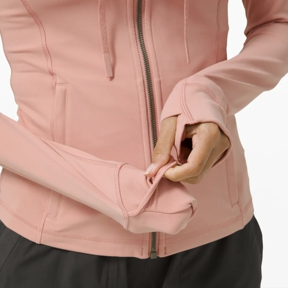 Lululemon Hooded Define Jacket Nulu Pink Pastel Size 6 - Picture 4 of 10